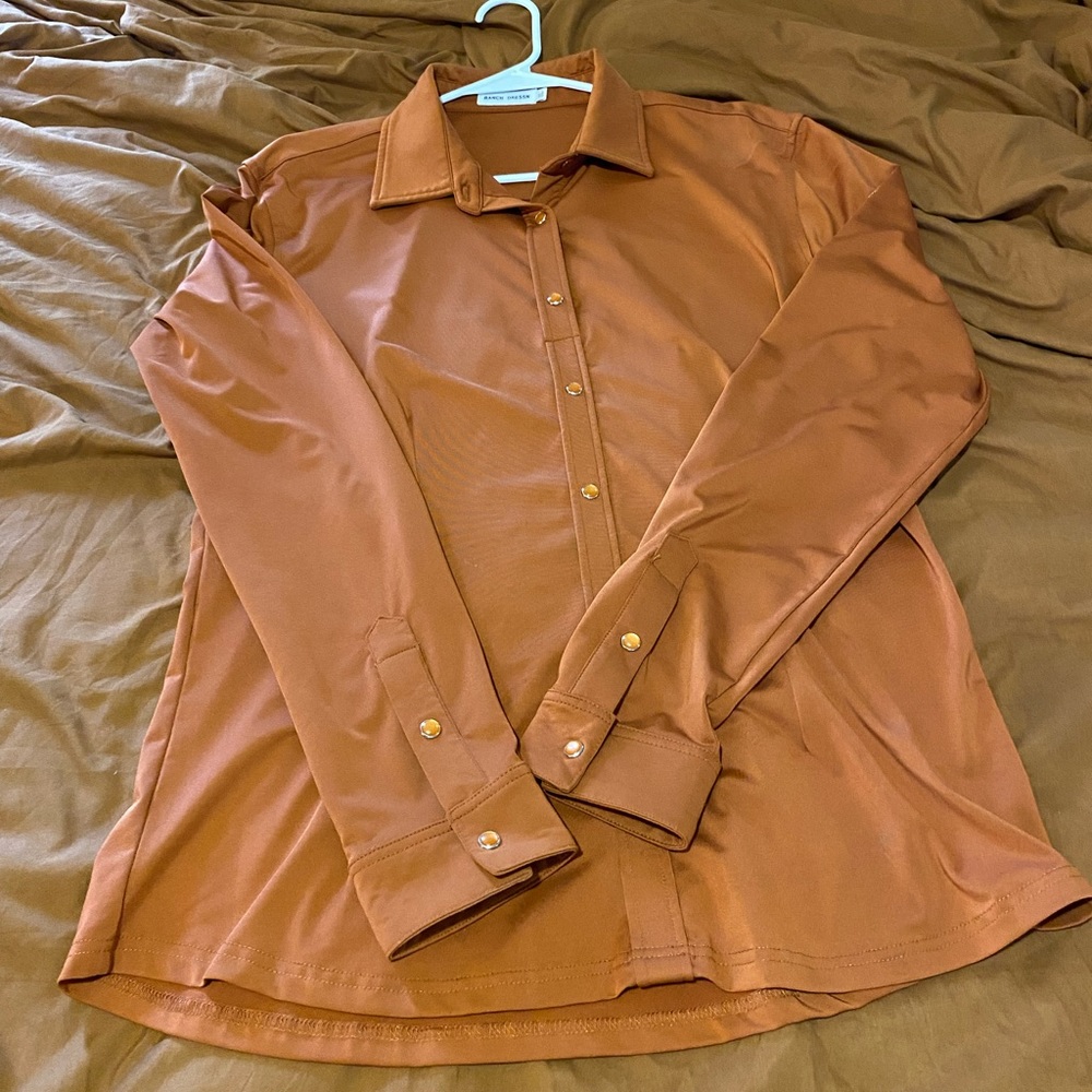 Ranch Dressn Pearl Snap Rodeo Shirt